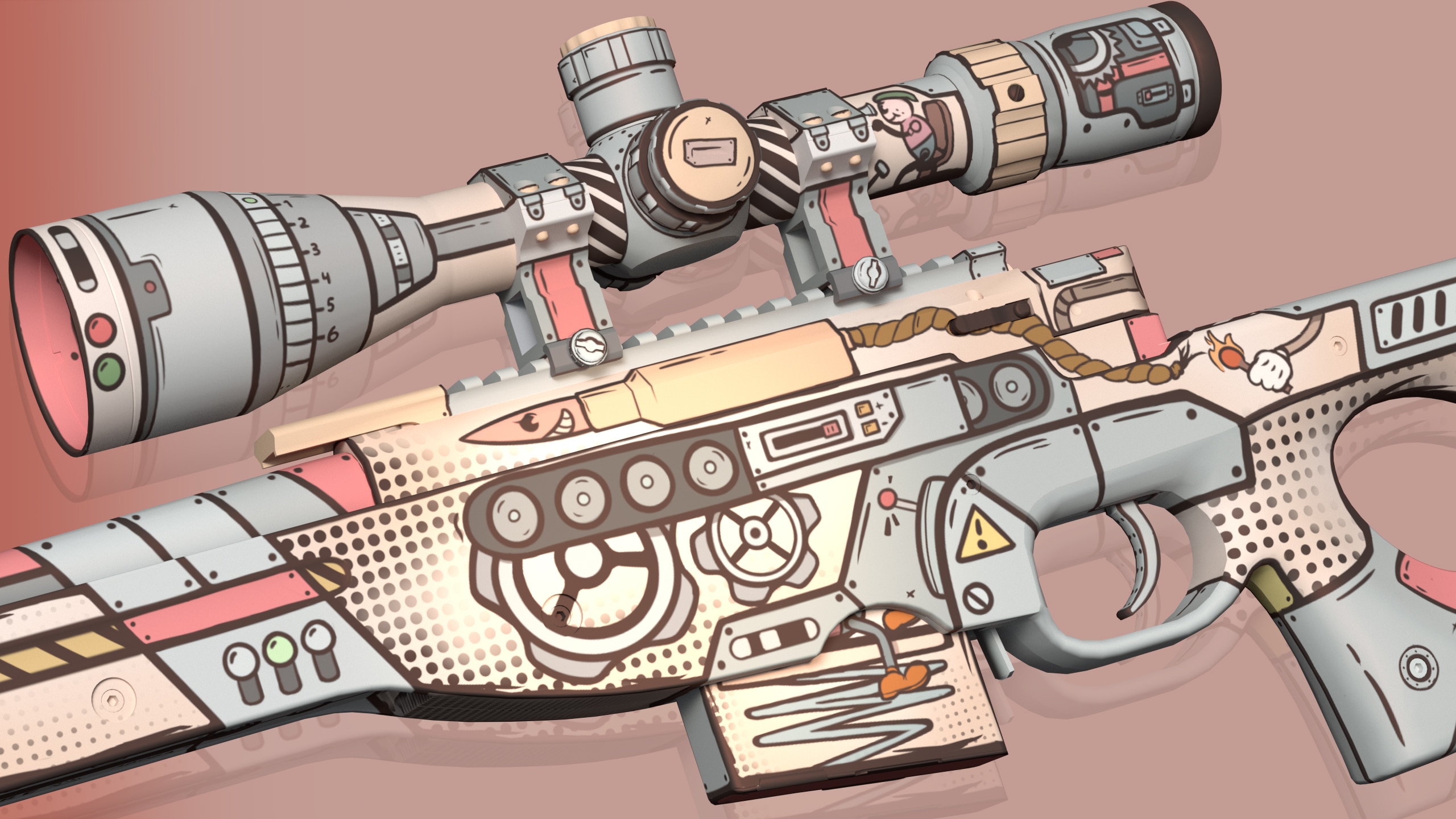 近期创意工坊皮肤分享暴怒野兽ak有机会出吗