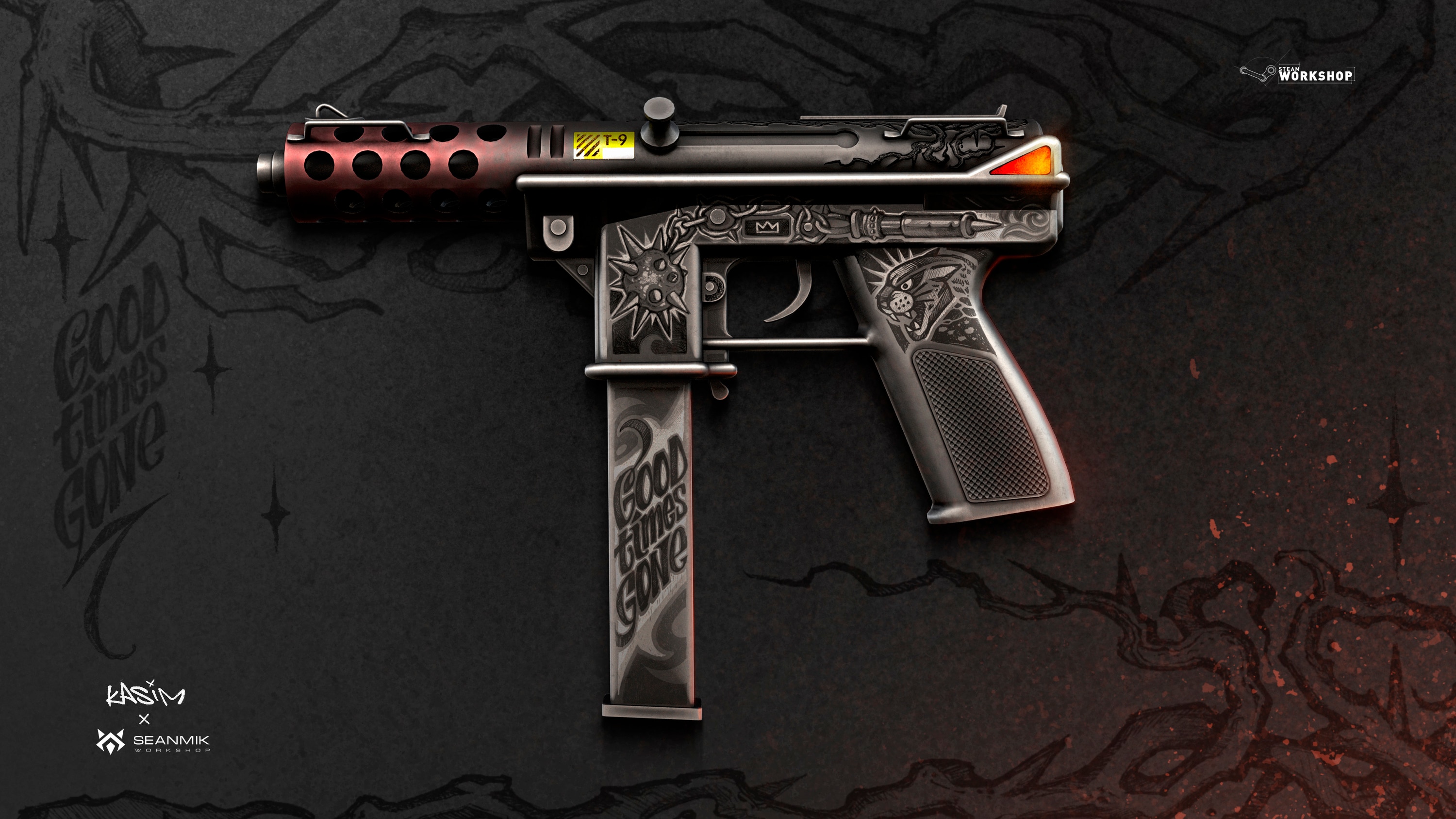 近期创意工坊皮肤分享暴怒野兽ak有机会出吗