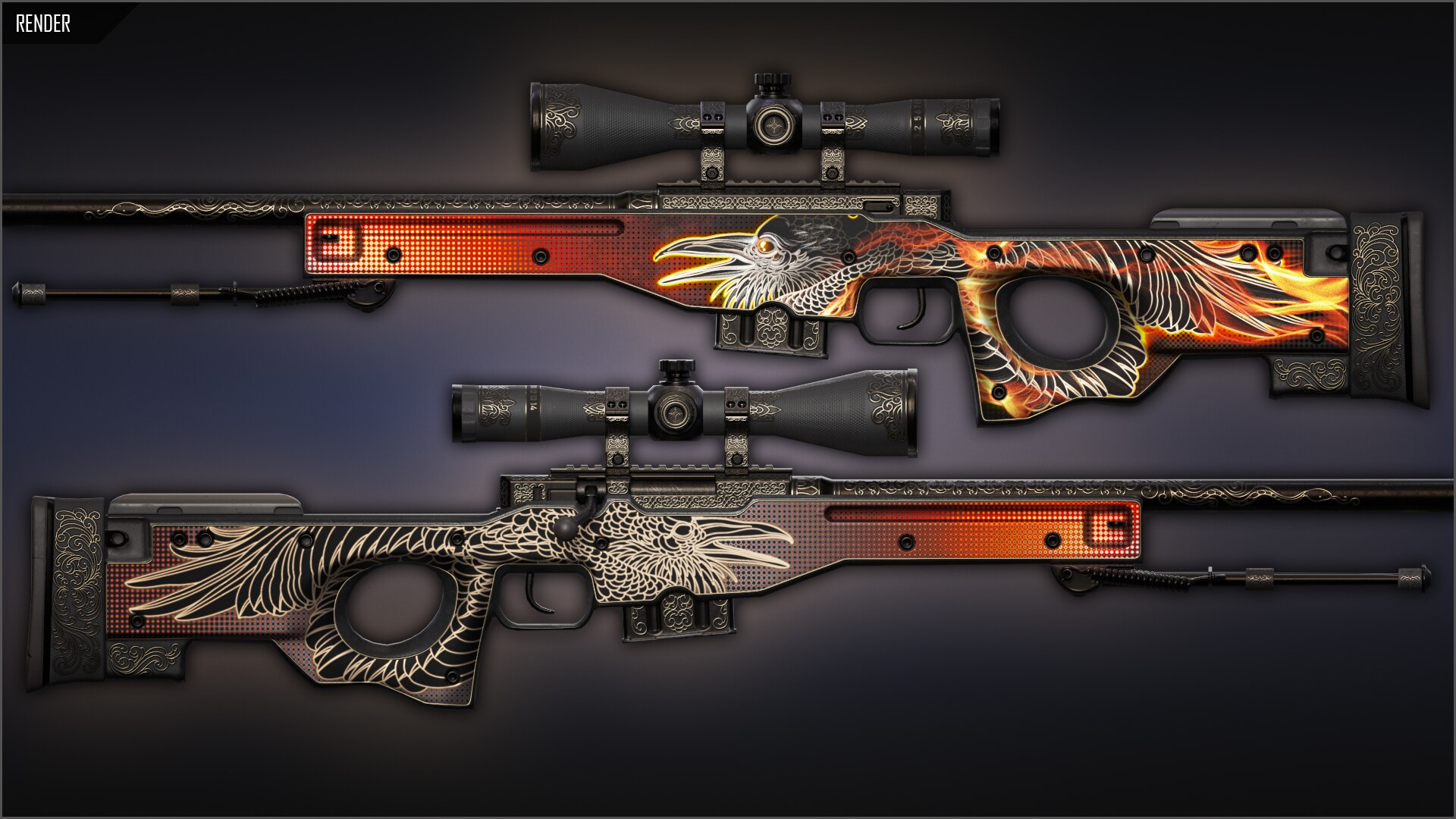 cs皮肤鉴赏:"替代品"awp