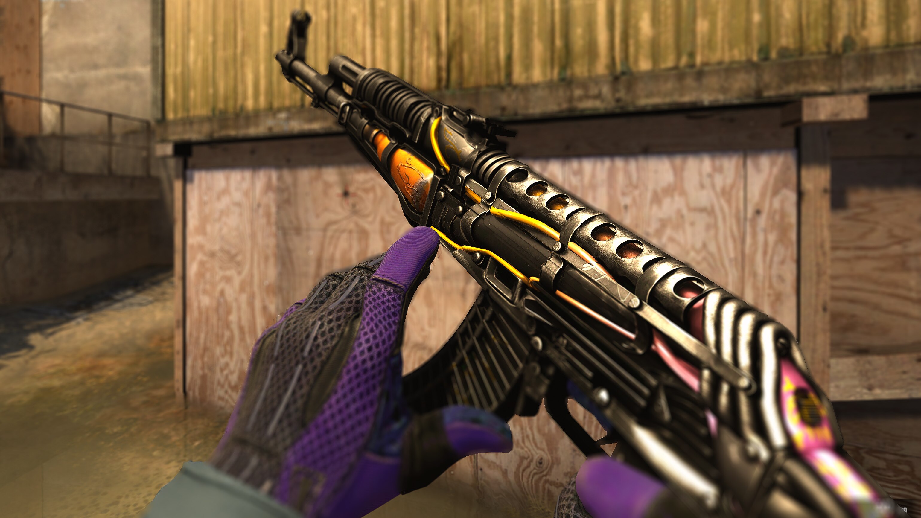 皮肤鉴赏p90给爷冲