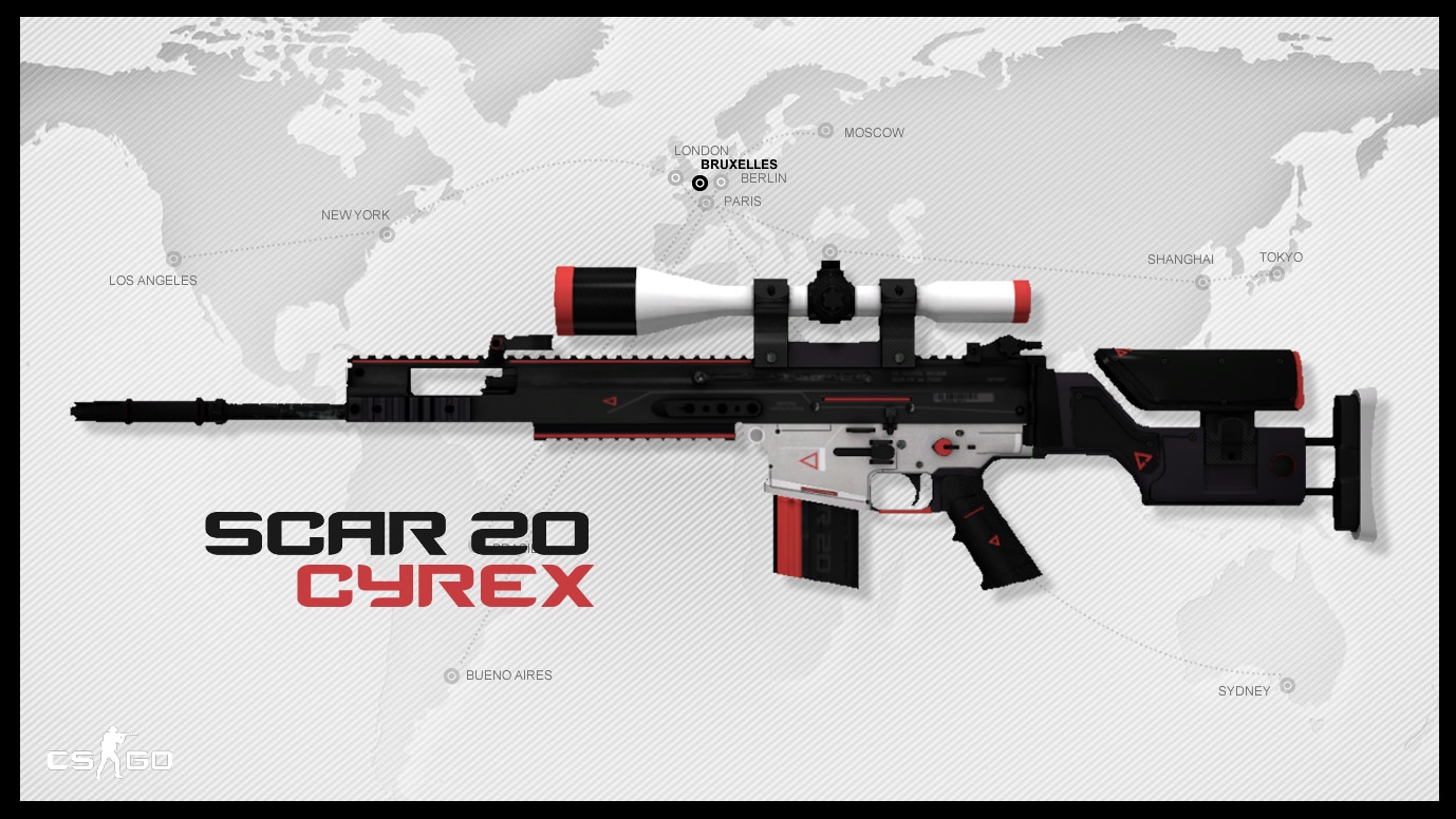 獵殺者武器箱的:scar-20 | 次時代彎曲獵手武器箱的: sg 553 | 次