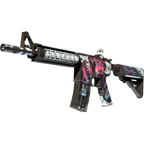 m4a4(stattrak64) | 黑色魅影 (久经沙场)