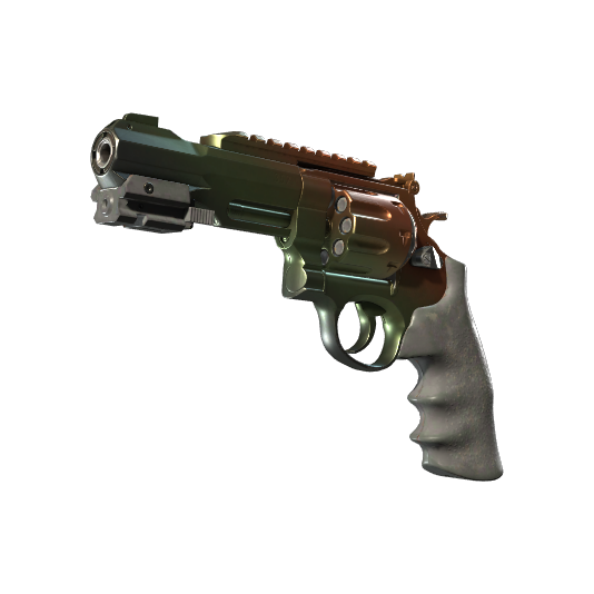 r8 左轮手枪(纪念品) | 渐变琥珀 (略有磨损)