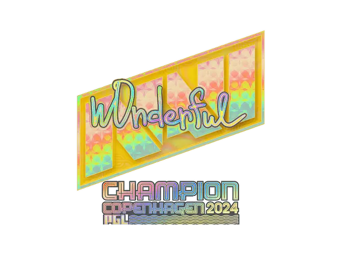 w0nderful (Holo, Champion) | Copenhagen 2024