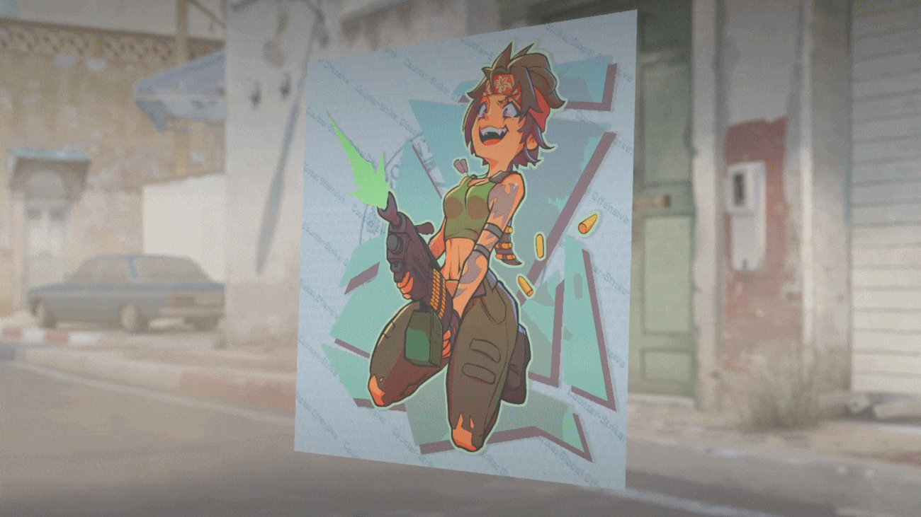 cs的"二次元"——卡哇伊系列印花鉴赏