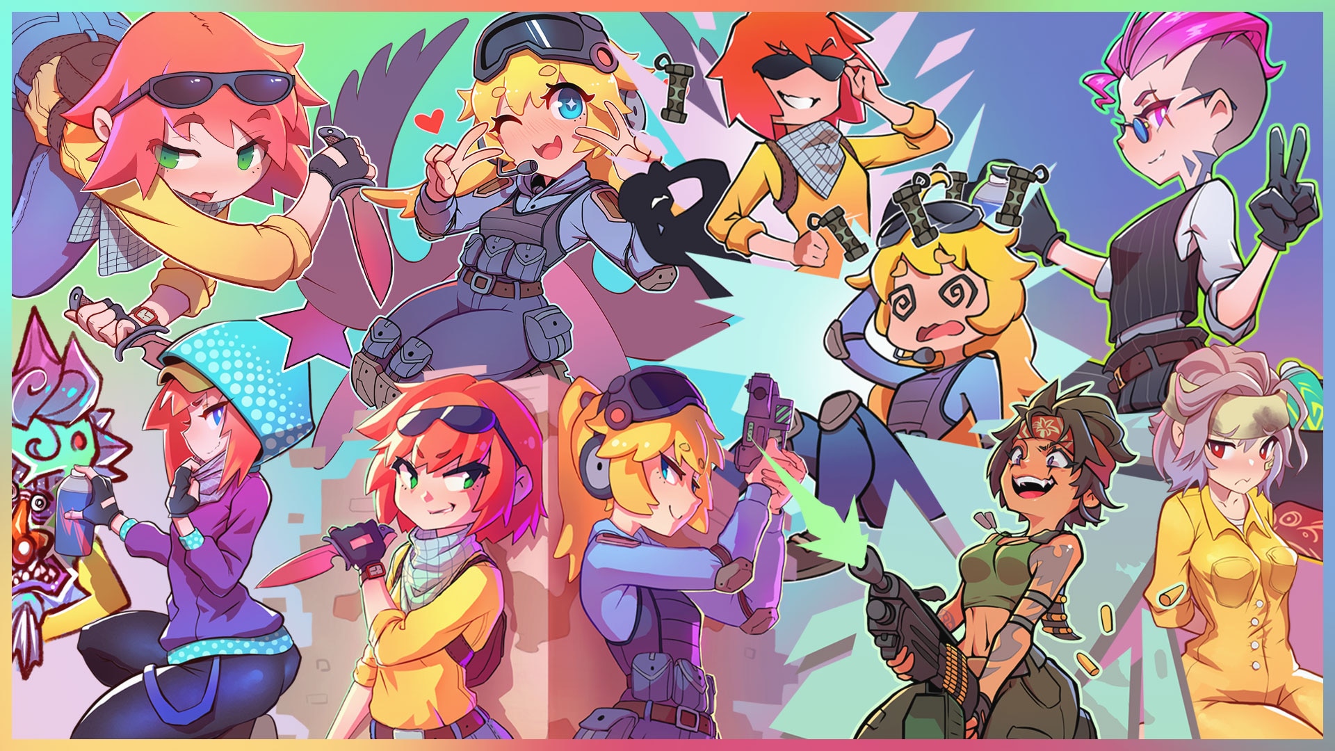 cs的"二次元"——卡哇伊系列印花鉴赏