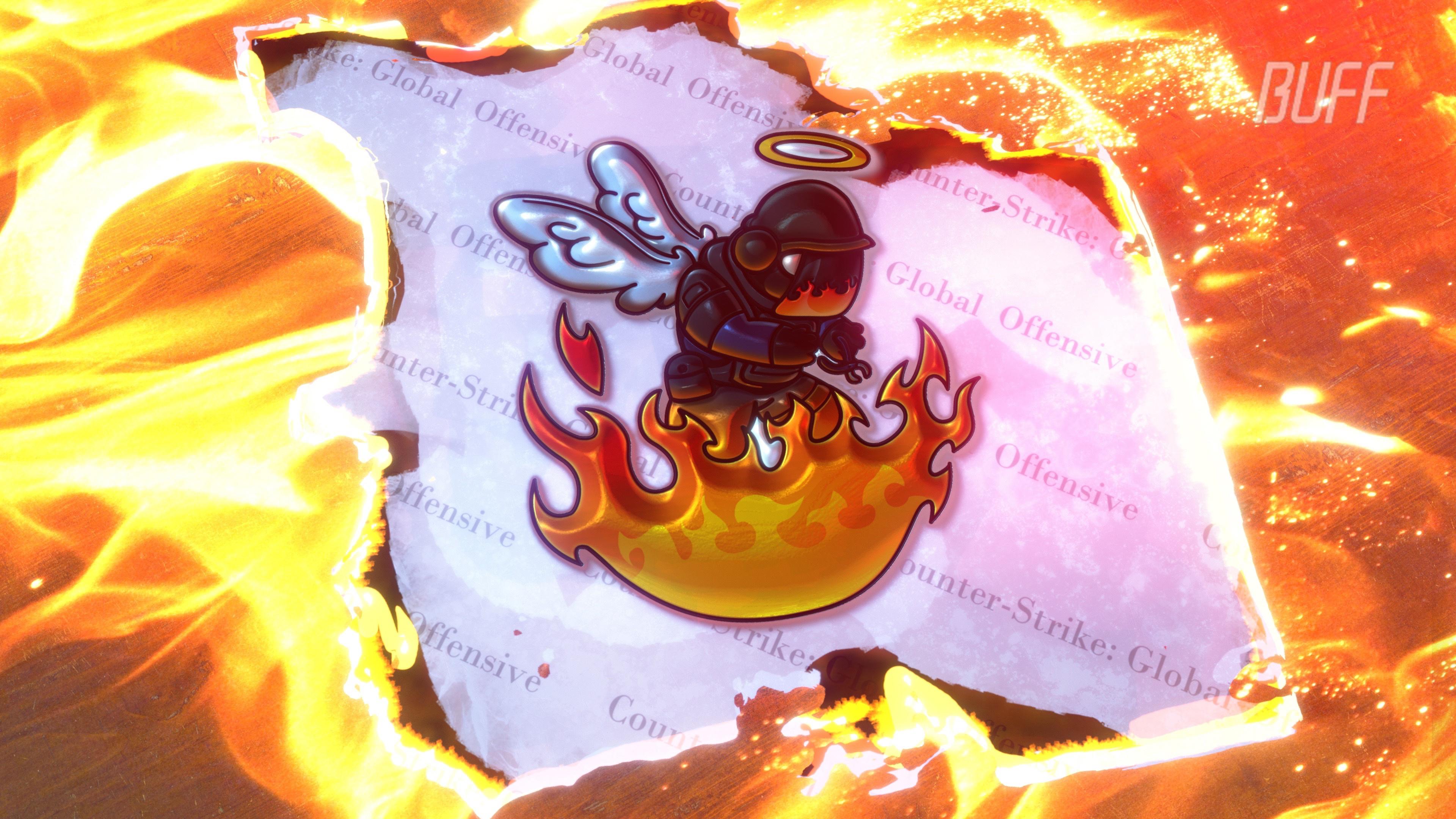 印花梗百科——炽炎天使