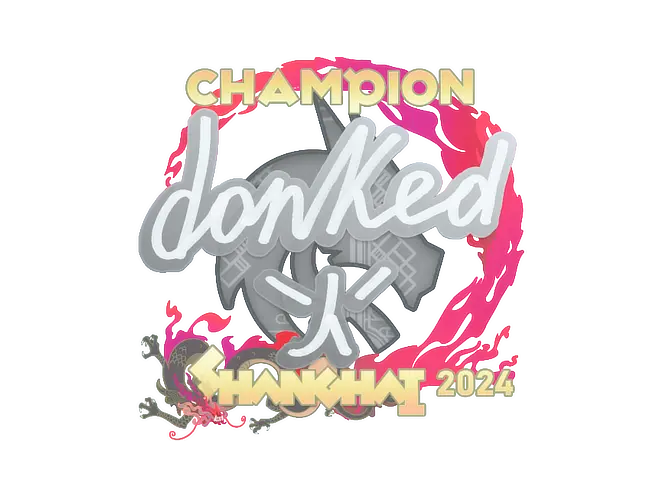donk (Champion) | Shanghai 2024