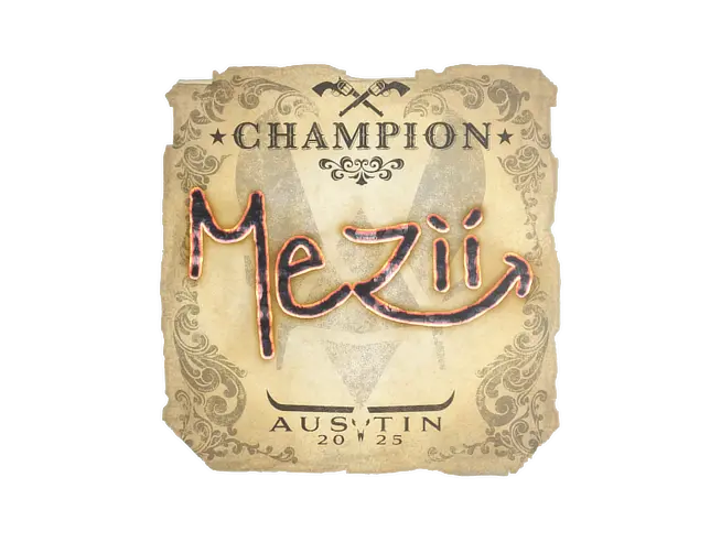 mezii (Champion) | Austin 2025