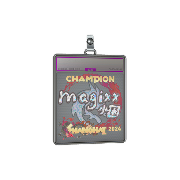 印花板 | magixx（全息，冠军）| 2024年上海锦标赛_CS2饰品交易_网易BUFF