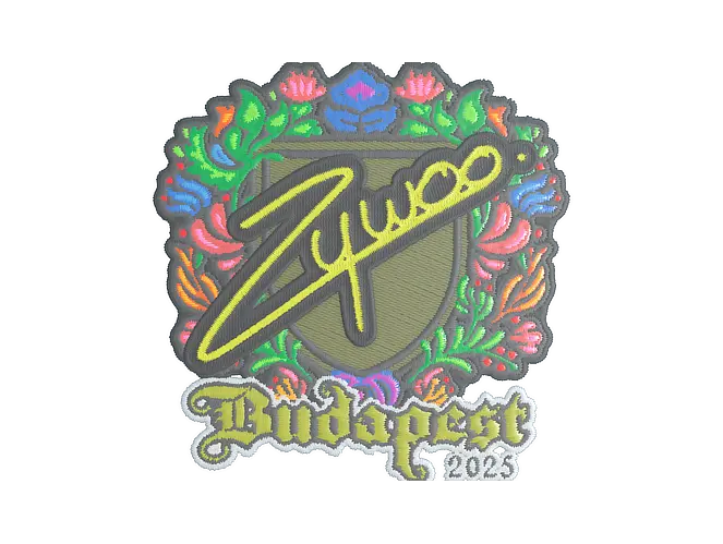 ZywOo (Embroidered) | Budapest 2025
