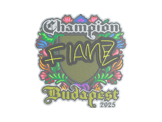 FlameZ (Embroidered, Champion) | Budapest 2025