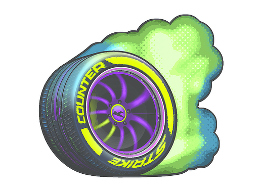 Sticker | Burnout (Lenticular) image