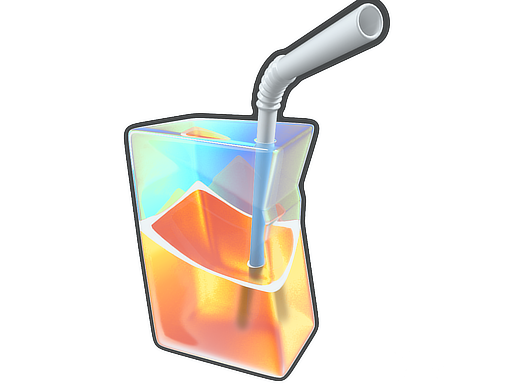 Sticker | Juice Box (Holo) image