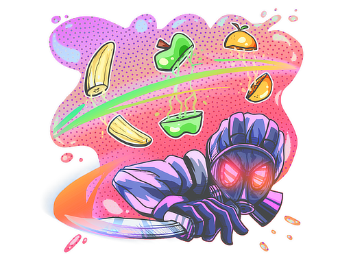Sticker | Knife Streak (Holo) image