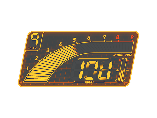 Sticker | Digital Dashboard (Lenticular) image